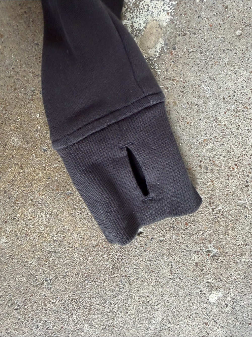 Lululemon Scuba Hoodie Light Cotton Fleece in Black Size 6 Activewear Zip Up - Picture 11 of 11